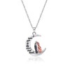 ZQAOFKC Nightmare Jewelry Sterling Silver Nightmare Necklace Nightmare Gifts Heart