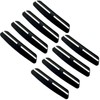 8 Pcs 15 Degree Professional Knife Sharpening Guides, Black knife