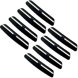 8 Pcs 15 Degree Professional Knife Sharpening Guides, Black knife sharpener Angle Guide, Perfect Assistance for Grinding Knife Blade,for Kitchen, Restaurant, Outdoor (SET-B)