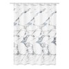 Kleine Wolke Marble Shower Curtain 180 x 180 cm Anthracite
