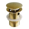 Kingston Brass VTDESHOEBB Trimscape Tub Drain Shoe, Brushed Brass, 2.75