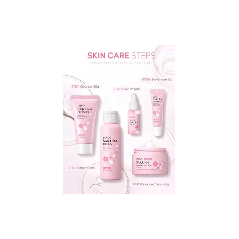 Piel Radiante Set Skincare Japón 6 Piezas