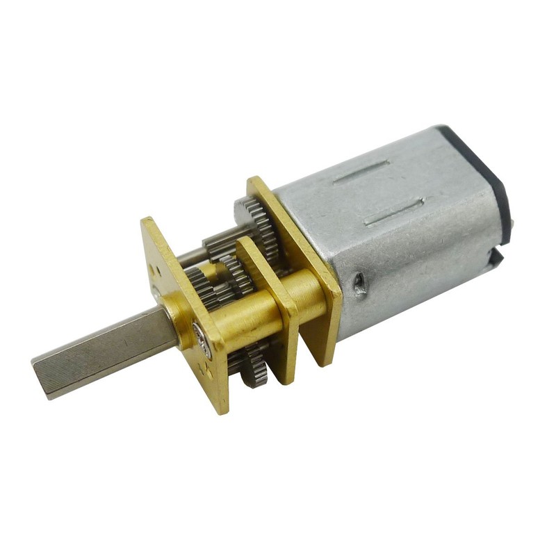 Aihasd DC 12V 200RPM Short Shaft Torque Gear Motor Torque