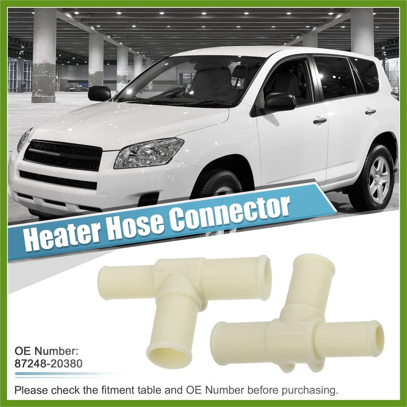 HOPESPANNER 2Pcs Heater Water Pipe for Toyota RAV4 2006 2007