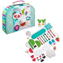 My First Sewing Kit by Alex Crafts, Perfect for Beginners, Arts and Crafts Colorful and Fun Sewing Projects to Learn the Basic Skills of Sewing (Ages 7+)