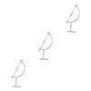 Gatuida 3pcs Crystal Ball Stand Crystal Holder for Display Crystal