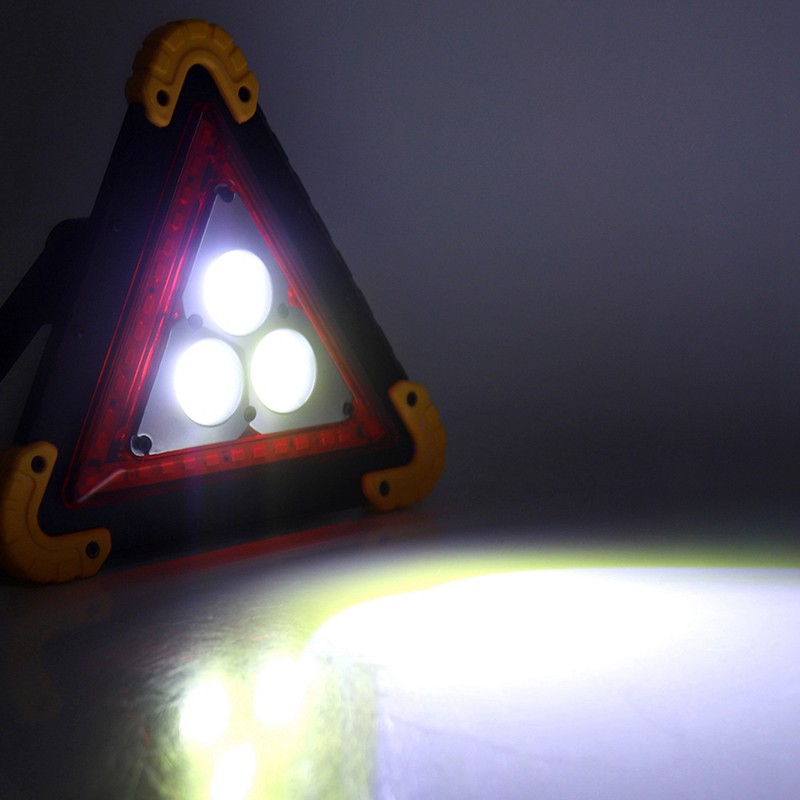 Car Warning Triangular Lamp Emergency Safety Lamp 6500K 10W IP67