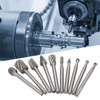 10 Pcs Rotary File Fast Chip Cutting Grinder Bit High