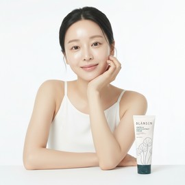 Blansen Cica Cream Trouble soothing Dipanthenol Cream Skin barrier regeneration care after mole extraction Moisturizing skin / 시카크림 트러블 진정 디판테놀 크림 점뺀후 피부장벽 재생 관리 피부 수분 보습