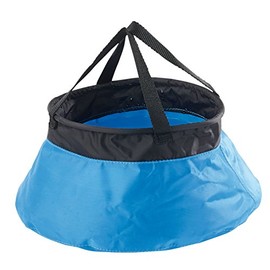 Semptec Urban Survival Technology Folding Bucket: Foldable Bucket for Outdoor and Camping, Nylon, 5 Litres (Camping Folding Bucket, Camping Sink Bowls, Water Canister)