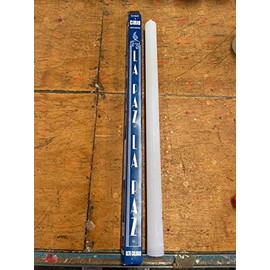La Paz, CIRIO grande con 12 Días de Combustión /1 Pieza / Parafina Grado 58/60 - Larga Duración- 4X 71CM / Incluye Porta cirio de Carton/ Color Blanco