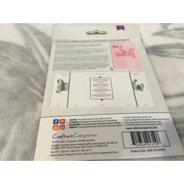 Crafter's Companion MAKE A WISH STAMP & DIE Set 706695 New