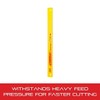 Starrett Redstripe Solid High Speed Steel Power Hacksaw Blade -
