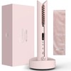 Travel Flat Iron Cordless, Mini Hair Straightener and Curler for