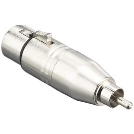 TRUE DYNA TRUDYNA TDX312 XLR (F)/RCA(M) Conversion Connector