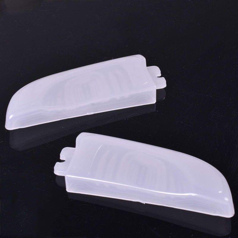 Set of 2 (1 Pair) Front Sun Visor Light Cover