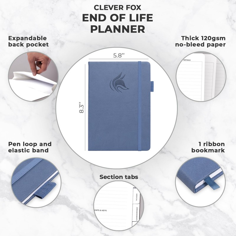 Clever Fox End of Life Planner – Guided Final Arrangements