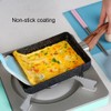 Tamagoyaki Rectangular NonStick Saucepan Black Practical Frying Pan Kitchen Supplies