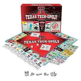 Texas Tech-Opoly Board Game
