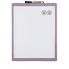 Quartet Plastic Frame Magnetic Whiteboard, 1 Board, Frame Colour May