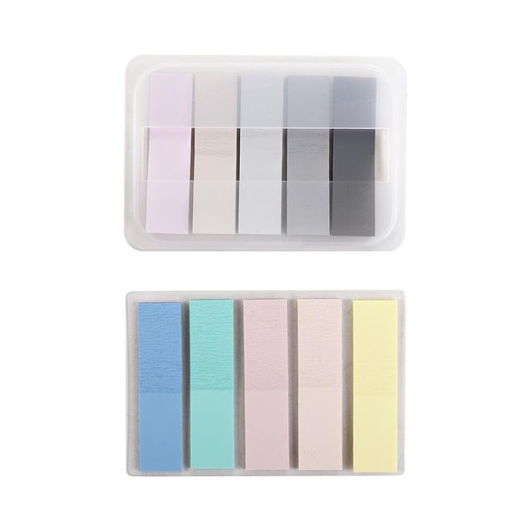 Leadigol Page Markers, Index Tabs Flags, Morandi Sticky Tabs, Self-Adhesive