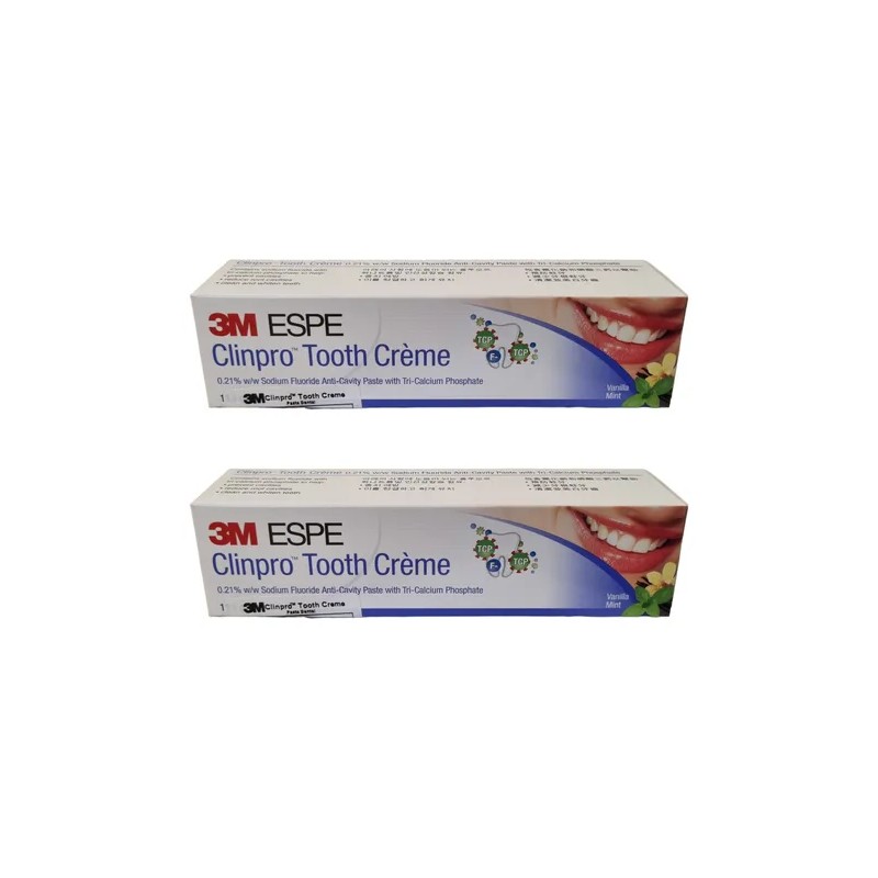 Kit De 2 Pastas Dentales Clinpro 3m Espe