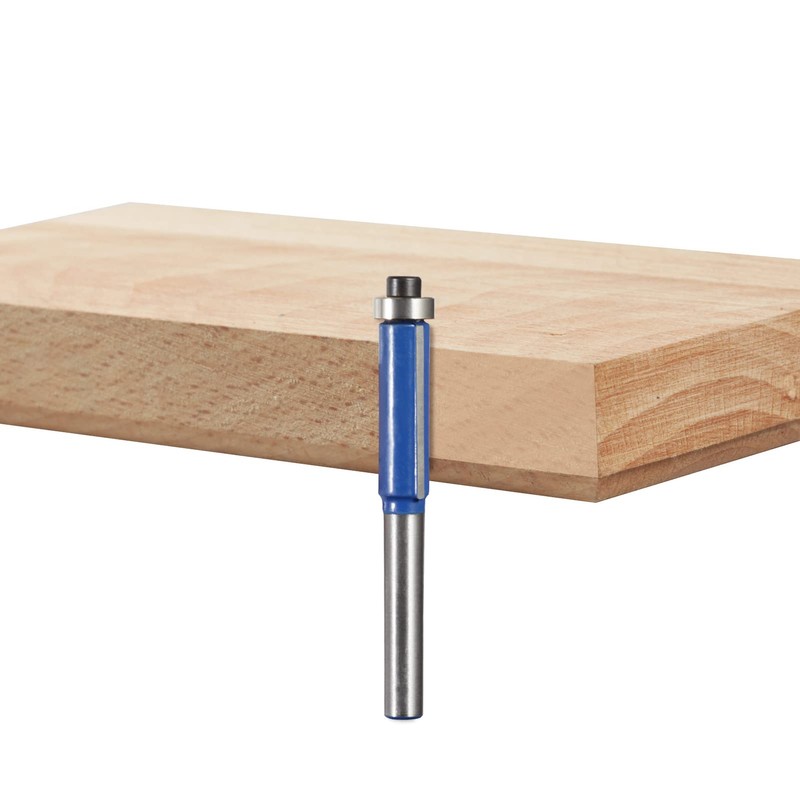 LEONTOOL 4pcs Flush Trim Router Bit Set 1/4" Shank Top