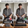 EULANT 2 pack Vacuum Storage Bags with Pump for Travel,
