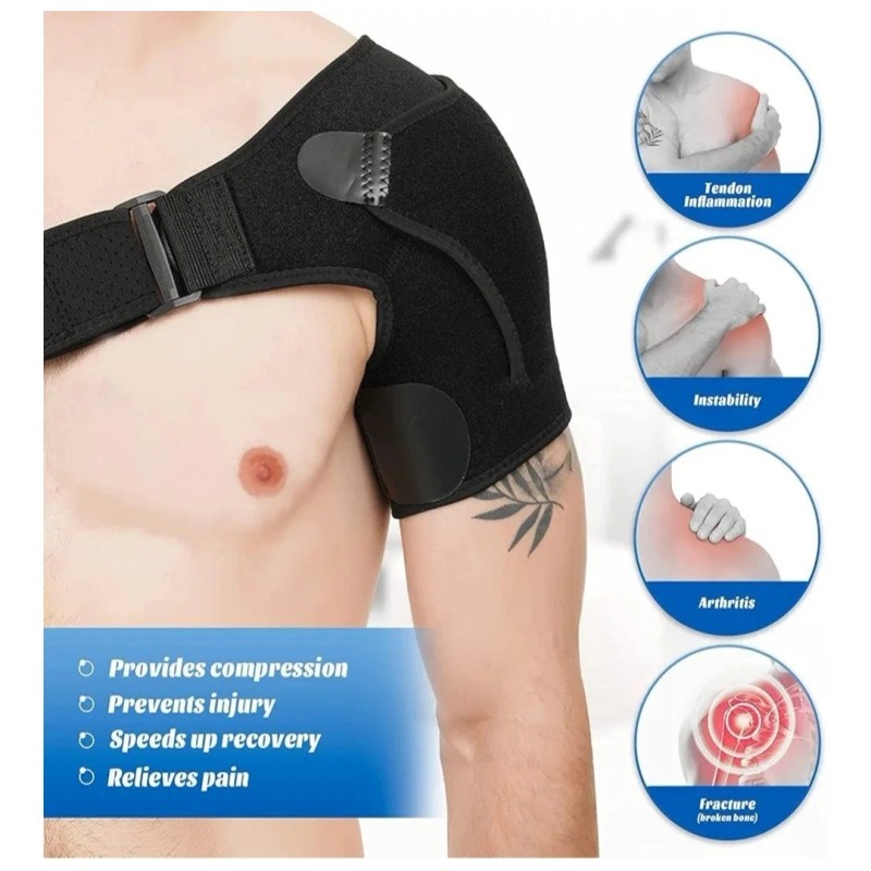 Boisea Unisex Adjustable Shoulder Brace, Arm Sling. That's High Quality