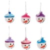 Baker Ross FX290 Snowman Bauble Kits - Pack of 6,