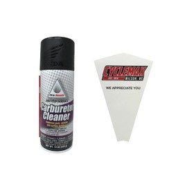 Cyclemax One Pack compatible with Honda High Performance Carburetor Cleaner 08732-CC000 Contains One 12oz Can and a Funnel