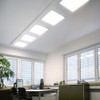 LUXRITE 2x4FT LED Panel Flange Kit, Aluminium Frame, Fits with