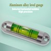 Aluminum alloy high-precision 180 degree adjustable level ruler, small level