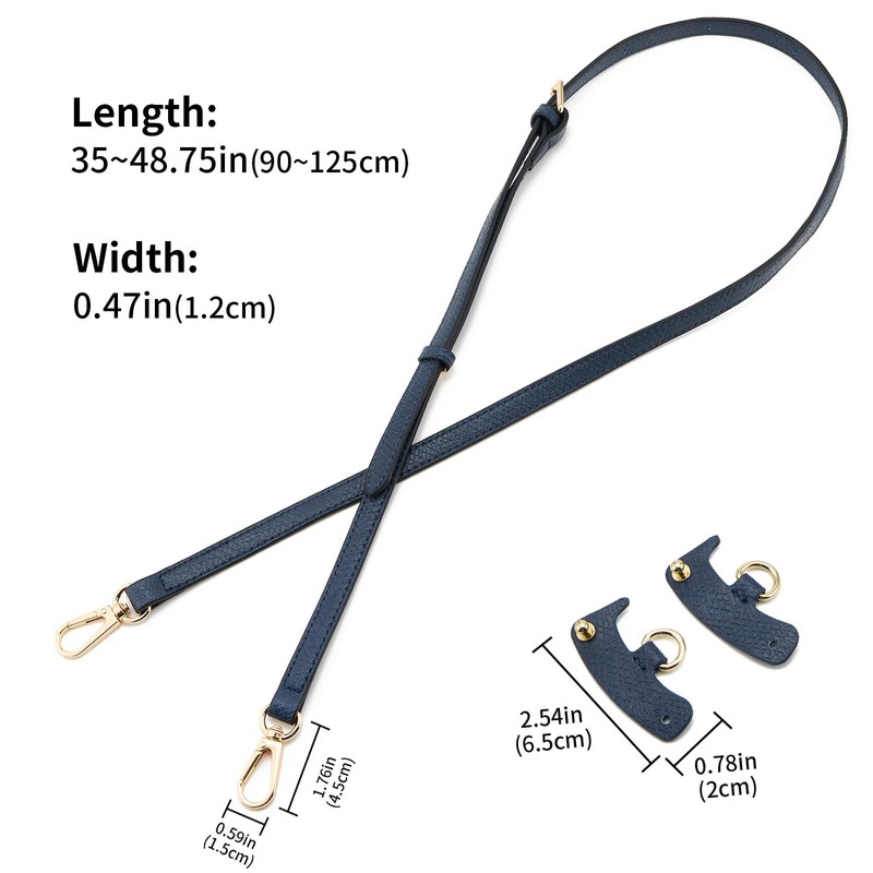 ZOOEASS Leather Purse Strap Replacement Bag Straps Handbags Women Leather