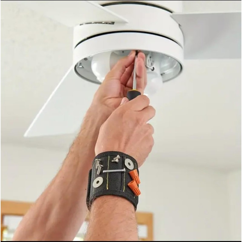 Magnetic Wristband and Tool Holder for DIY Projects
