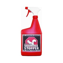 Animal Stopper 073095, 32 Fl Oz (Pack of 1), Messina Wildlife SQ-U-016 Squirrel Stopper 32-Ounce Trigger Bottle, Organic