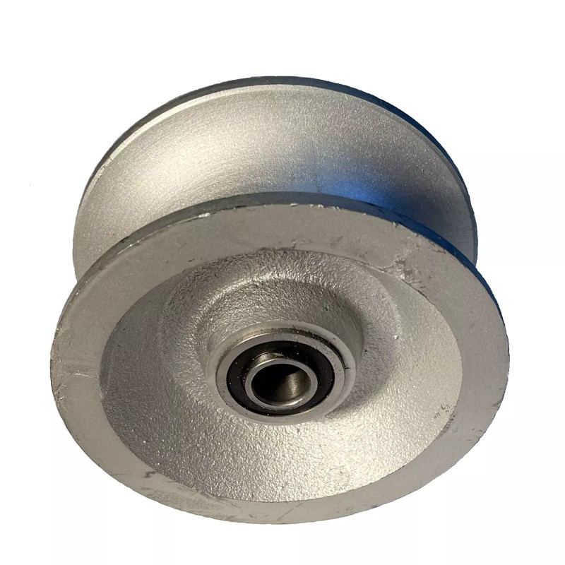 Sourdough Gate Hardware Single Chain Link Gate U-Groove Pipe Wheels-By