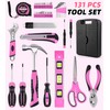 DIFFLIFE Tool Set Pink-131 Piece - General Household Hand Tool
