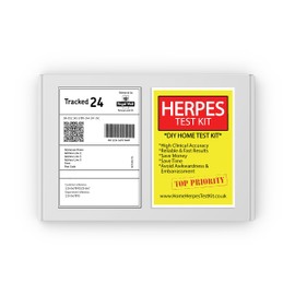 Rib Ticklerz - Funny Prank Empty Mail Box Herpes Test Kit Funny Gift Practical Joke Anonymous Fake Revenge Gift Ex Partner Best Friend Colleague - BOX1