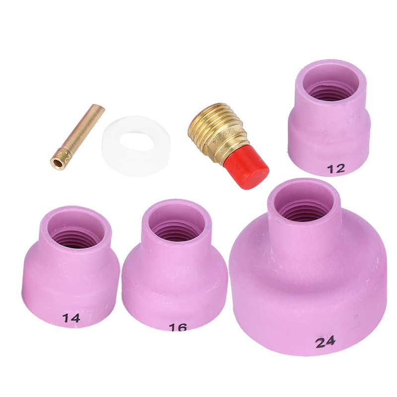 Ceramic Sandblast Nozzle Alumina Sand Blasting Ceramic Nozzle Cups Welding