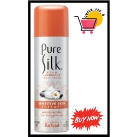 Pure Silk (3 pack) Pure Silk Sensitive Skin Spa Therapy Shave Cream for Women 7.25 oz each