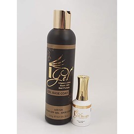 Igel Impeccable Soak off Gel - (FOUNDATION) BASE COAT - Bundle (8oz + 0.5oz)