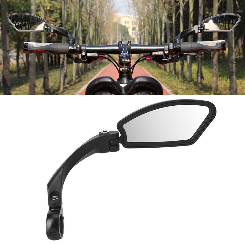 Stainless Steel Foldable Rearview Mirror Retroreflector Bike Accessory for Bicycleright