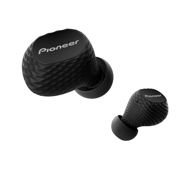 Pioneer SE-C8TW(B) Completely Wireless Earphones, Bluetooth Compatible, Left/Right Separation Type, Microphone Included, Black
