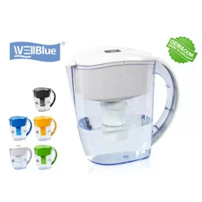 well Blue Alkaline Water Pitcher & Ionizer 3.5L Pure Healthy