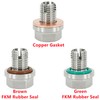 Dsnaduo M12.1-1.5 x 15mm Oversize Piggyback Oil Drain Plug, Stainless