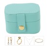 Joyero Organizador, Pequeño Estuche de Almacenamiento de Joyas de Viaje
