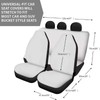 Wanyint Aztec Cow Print Retro Car Accessories Set 12 PCS,