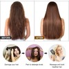 TAVVKE Wild boar bristle hair brush set, curved and ventilated