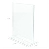 Deflecto Classic ImageStand Up Sign Holder, 8.5” x 11”